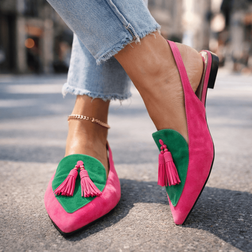 Elena | Sandalias con Correas y Flecos