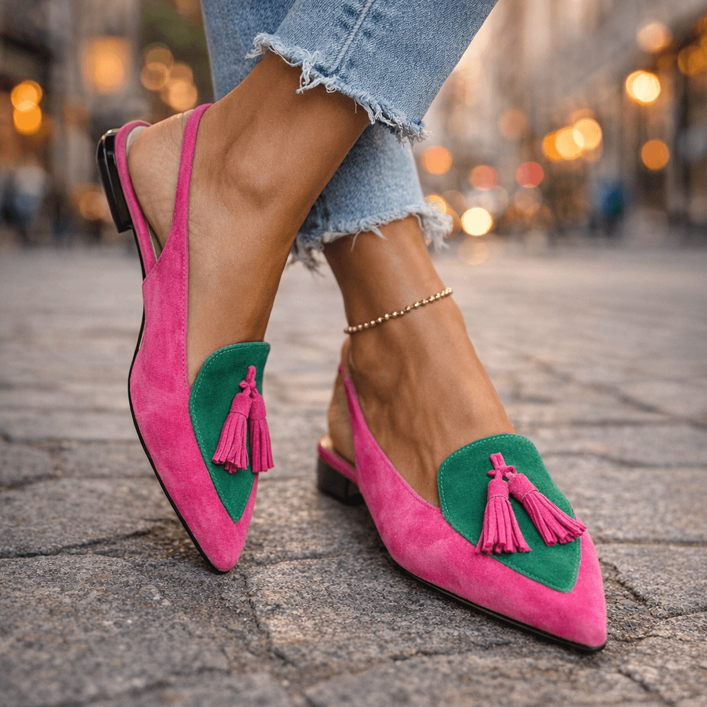 Elena | Sandalias con Correas y Flecos