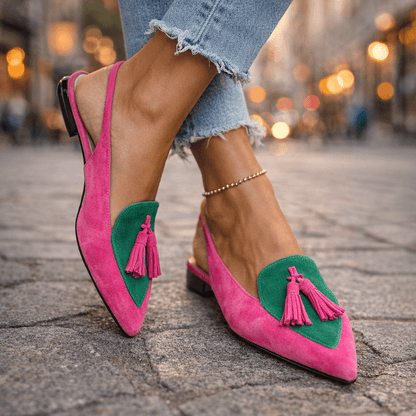 Elena | Sandalias con Correas y Flecos