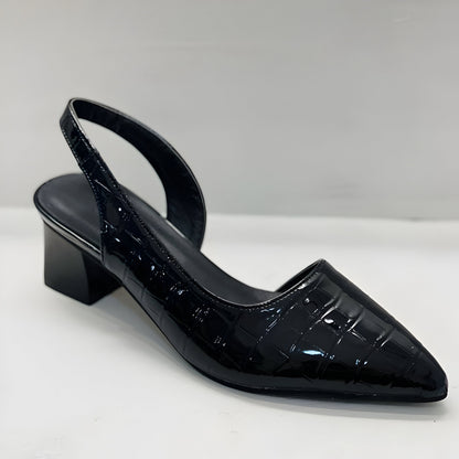 Graziella - Zapatos de Tacón con Punta Ancha